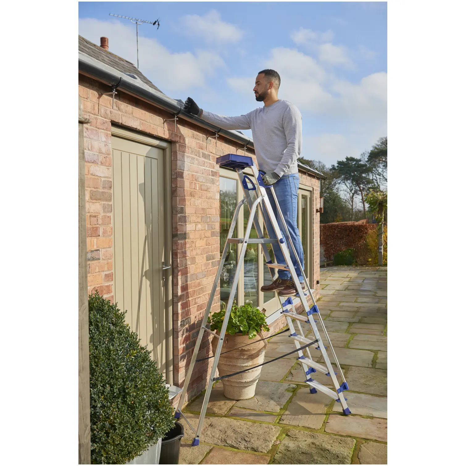 Werner 7 Tread Step Ladder