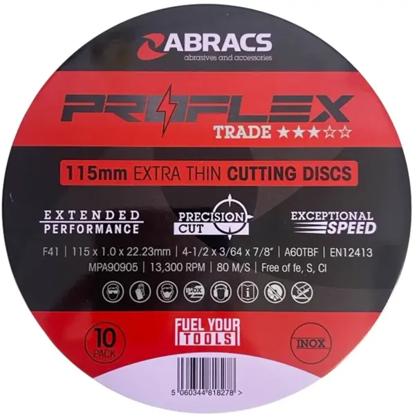 ABS0090 Abracs Metal Cutting Disc 115mmx1mm