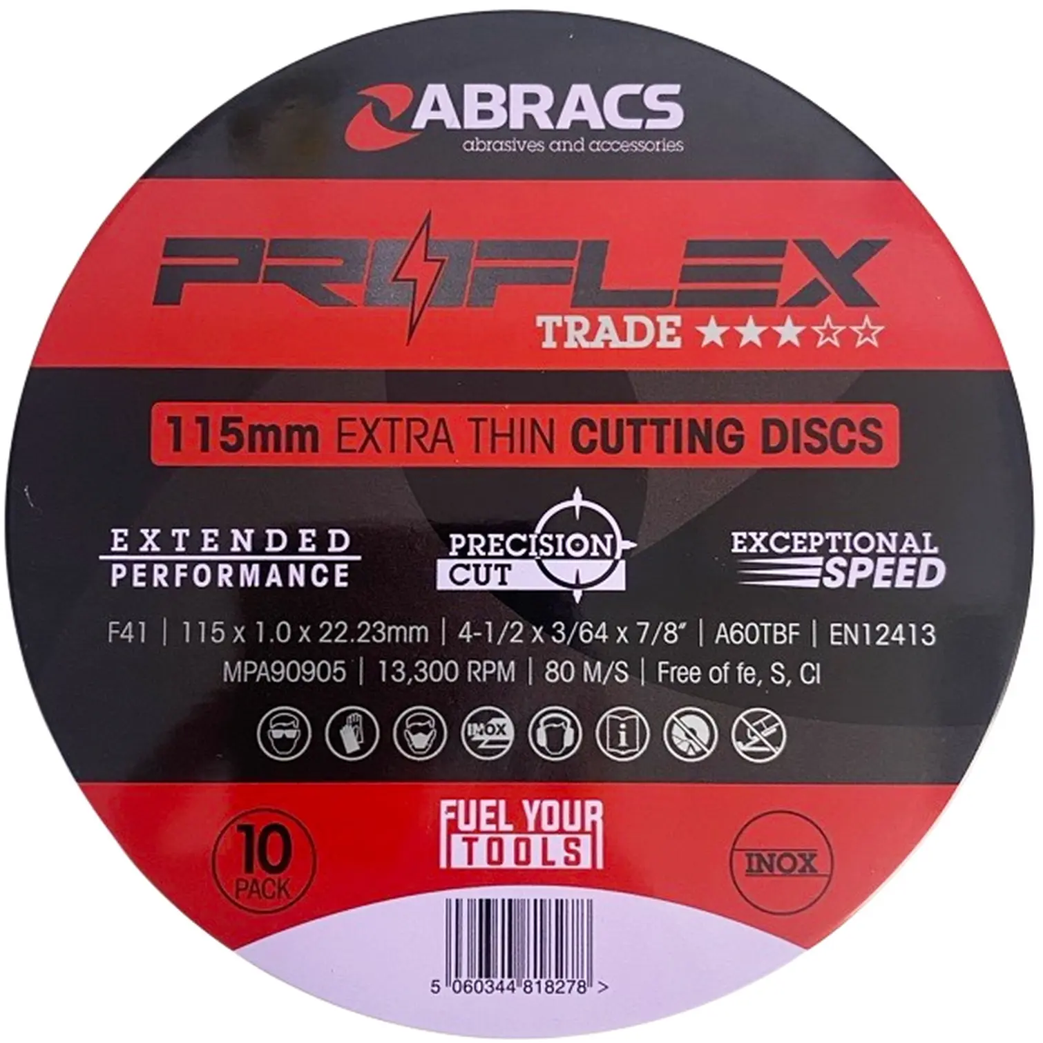 ABS0090 Abracs Metal Cutting Disc 115mmx1mm