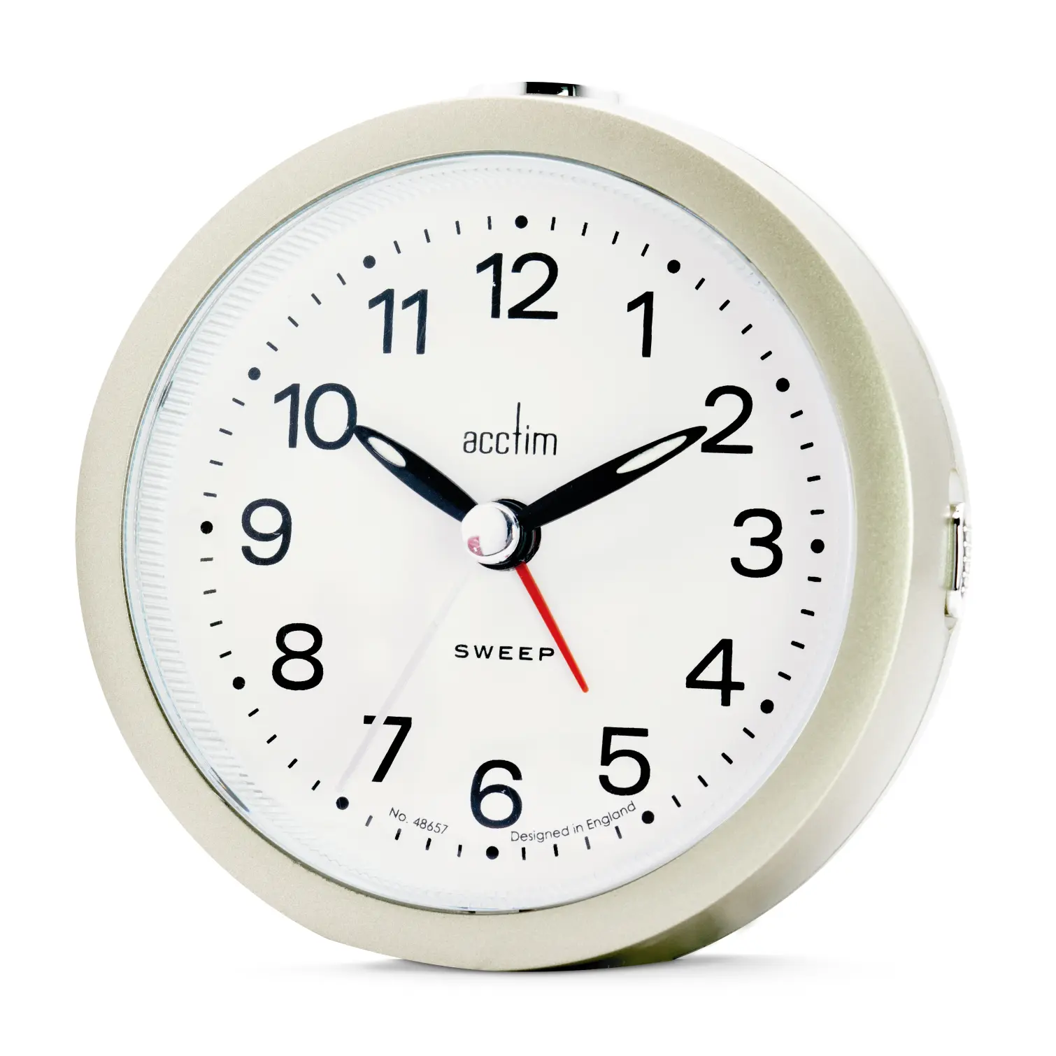ACC0038_2 Acctim Elana Champagne Alarm Clock
