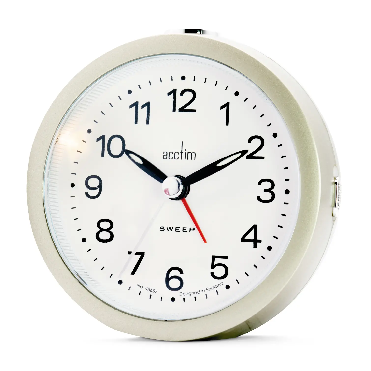 ACC0038_3 Acctim Elana Champagne Alarm Clock