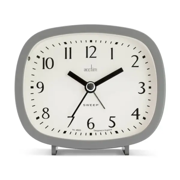 Acctim Hilda Pigeon Grey Alarm Clock