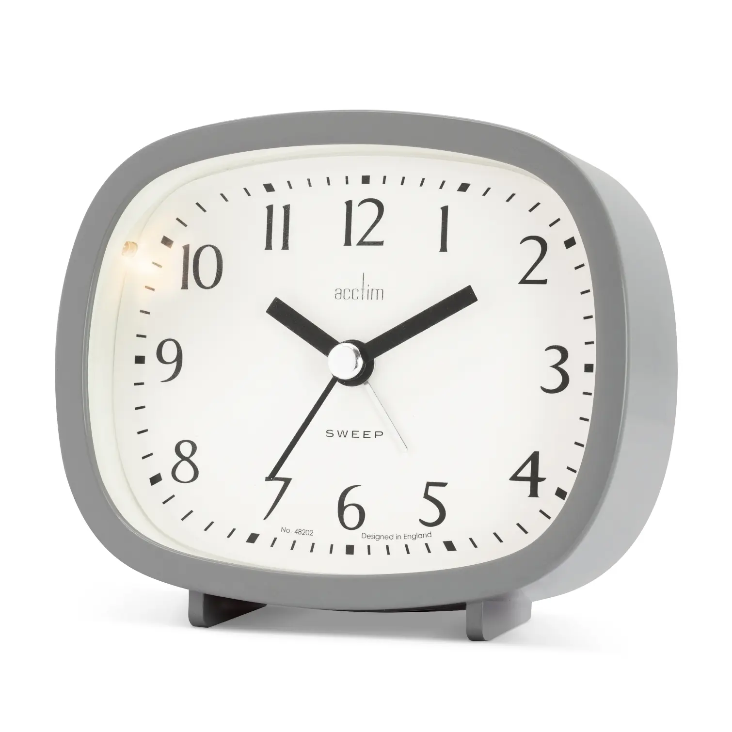 Acctim Hilda Pigeon Grey Alarm Clock