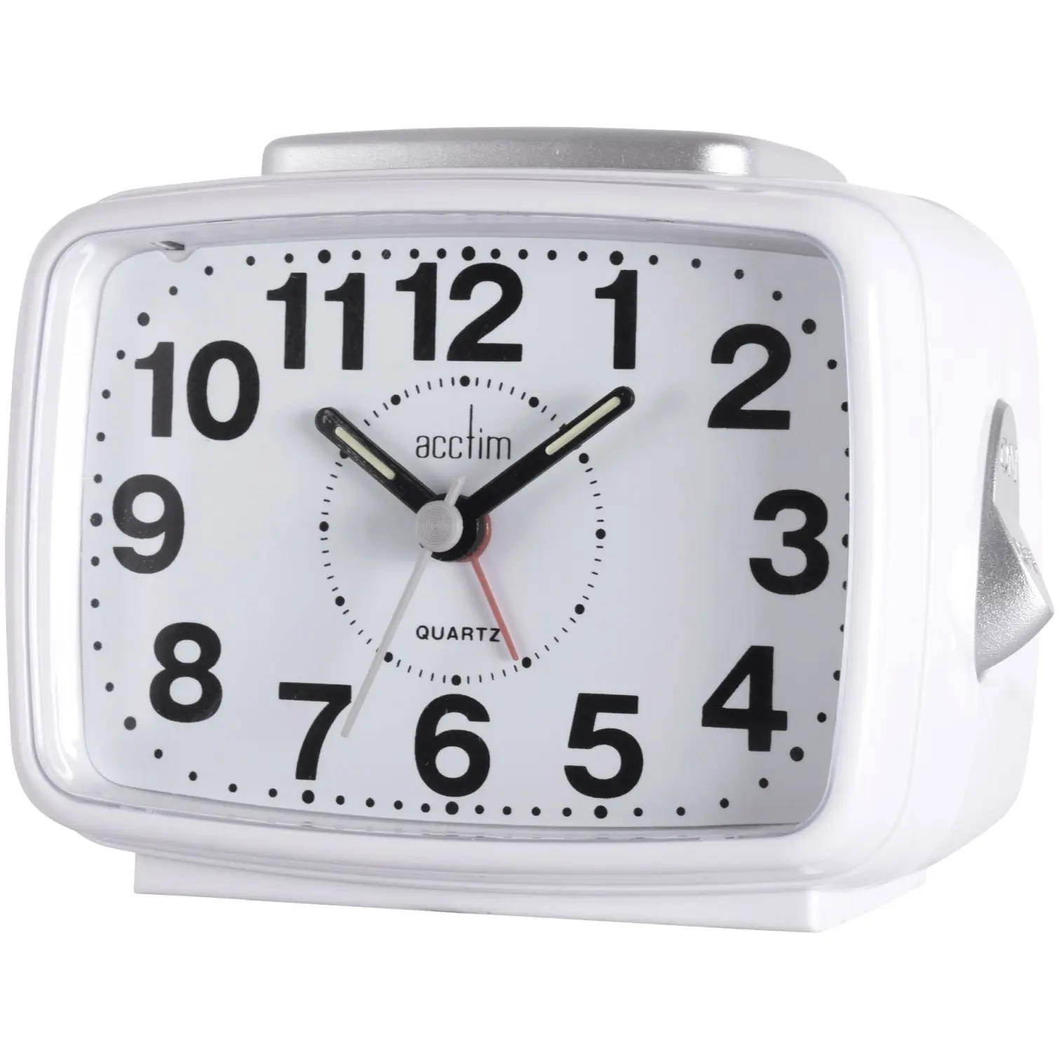 ACC0129 Acctim Titan Alarm Clock White