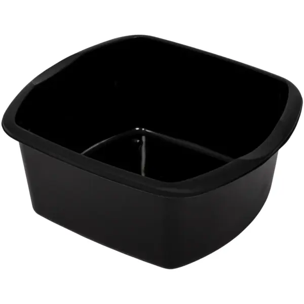 Addis Black Rectangular Small Bowl 8Ltr