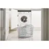 ADD0401_13 Addis Grey Green Fold Flat Laundry Basket 38Ltr