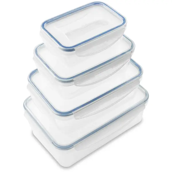 ADD0454 Addis Clip Tight Storage Box Set 4 Pack