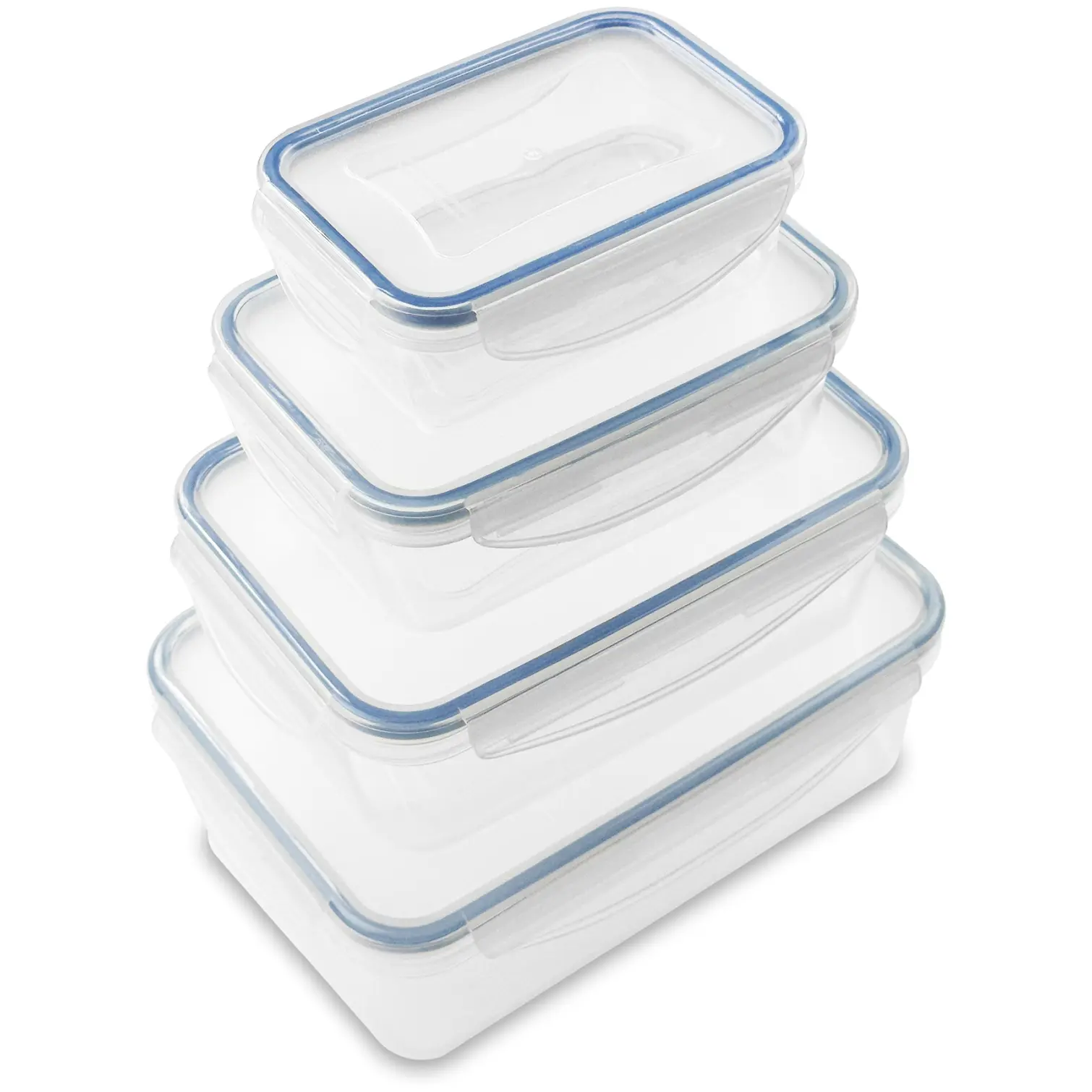 ADD0454 Addis Clip Tight Storage Box Set 4 Pack