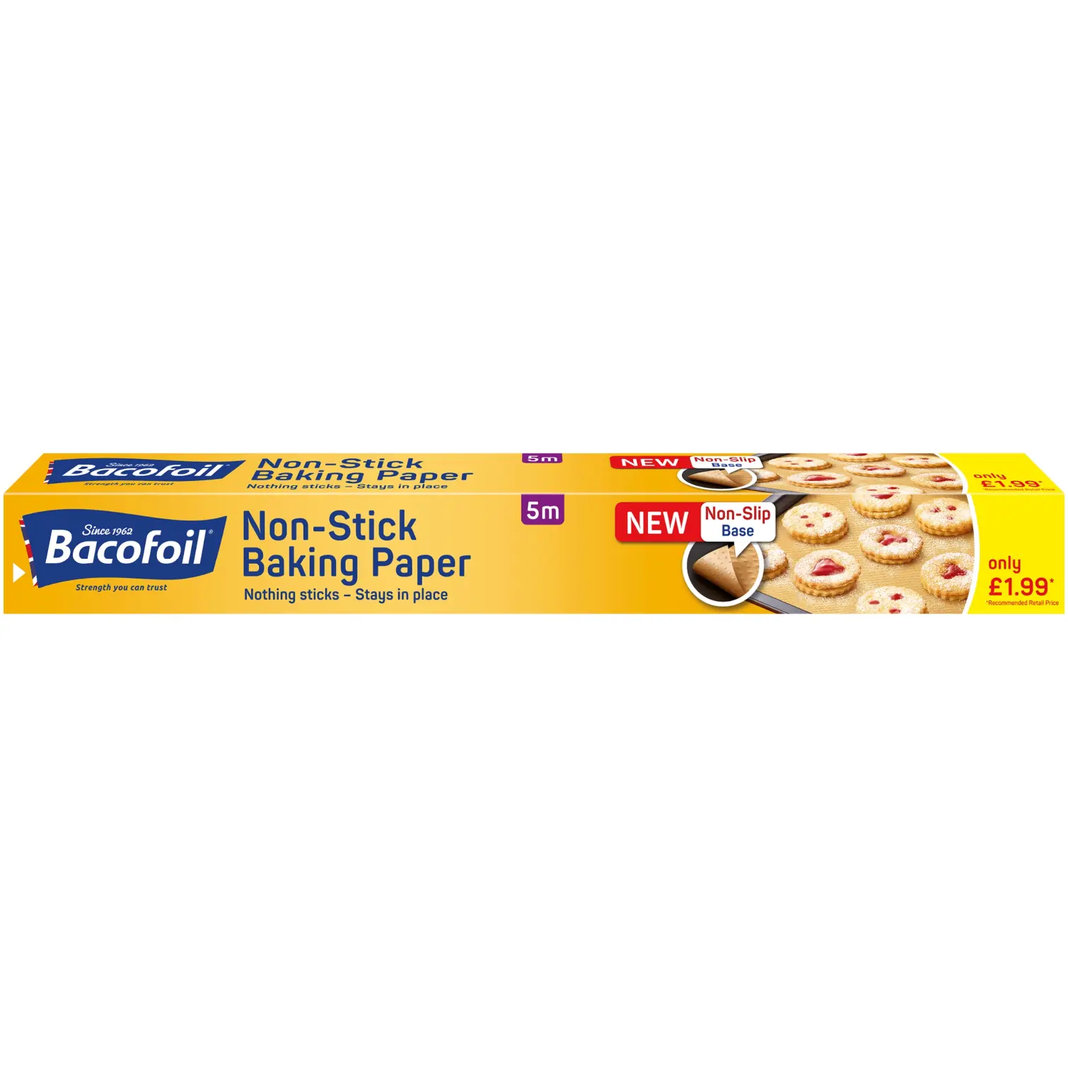 ALC0001 Bacofoil Non-Stick Baking Paper 5m x 38cm