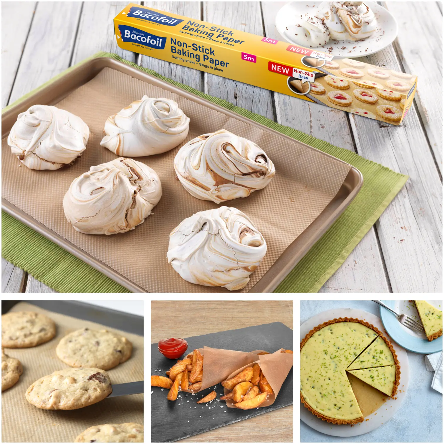 ALC0001_2 Bacofoil Non-Stick Baking Paper 5m x 38cm