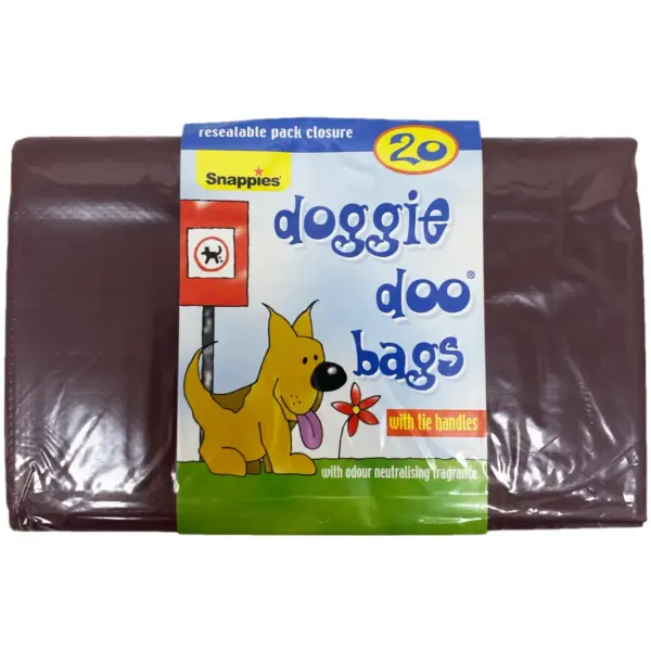 Snappies Doggie Doo Pack of 20 Bags