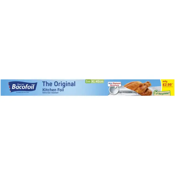 Bacofoil The Original Kitchen Foil 5m x 45cm