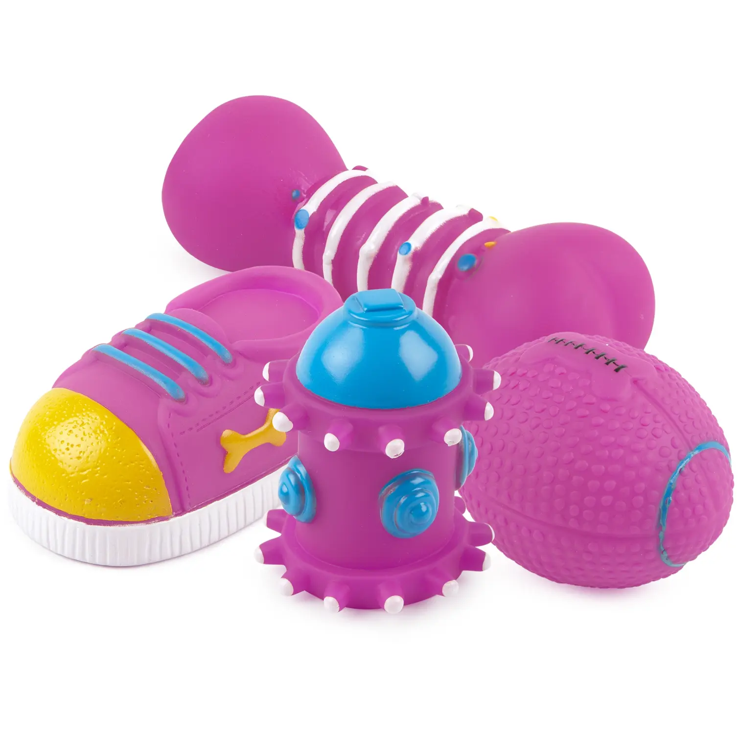 Ancol Small Bite Puppy Toys Pack of 4