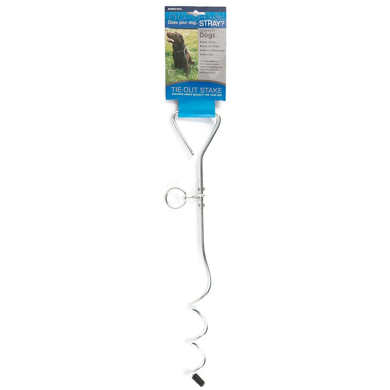 Ancol Tie-Out Stake for Dogs