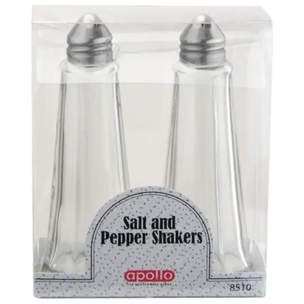 Apollo Glass Salt & Pepper Lighthouse Set