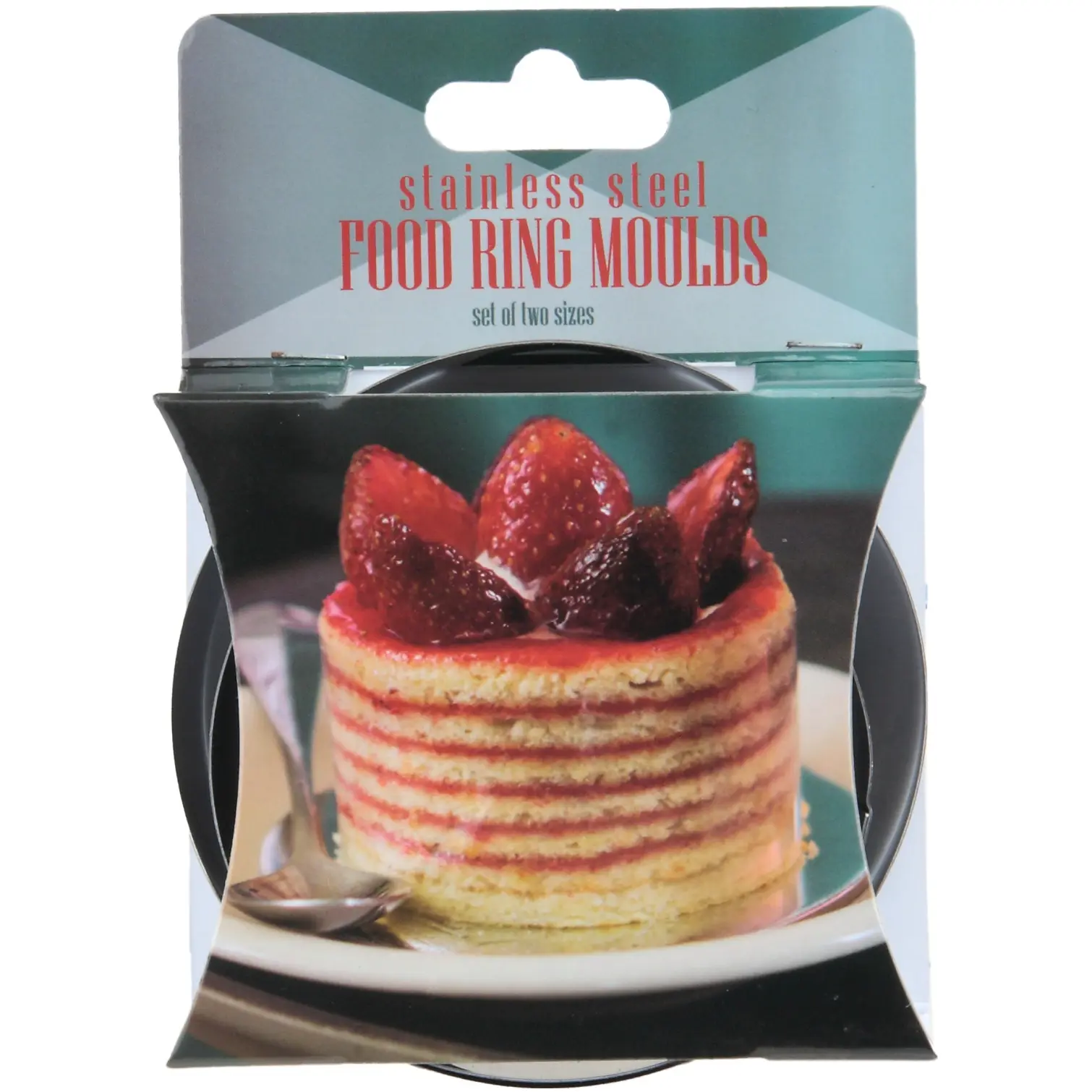 Apollo Stainless Steel Food Rings Set of 2