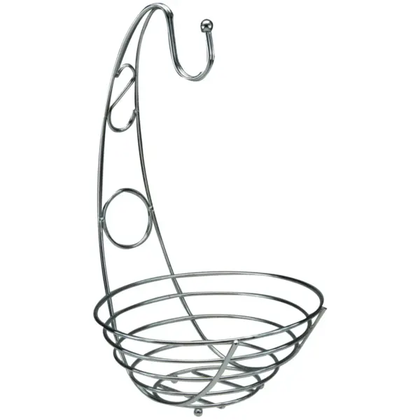 Apollo Chrome Banana Tree Fruit Bowl