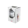 APO0122_2 Apollo Black Plastic Cafetiere 12 Cup 1.5Ltr