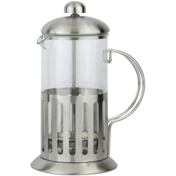 Apollo 4 Cup Stainless Steel Cafetiere 600ml
