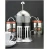 APO0124_3 Apollo 4 Cup Stainless Steel Cafetiere 600ml