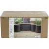 APO0169_1 Apollo Bread And Canister Bin Set Charcoal