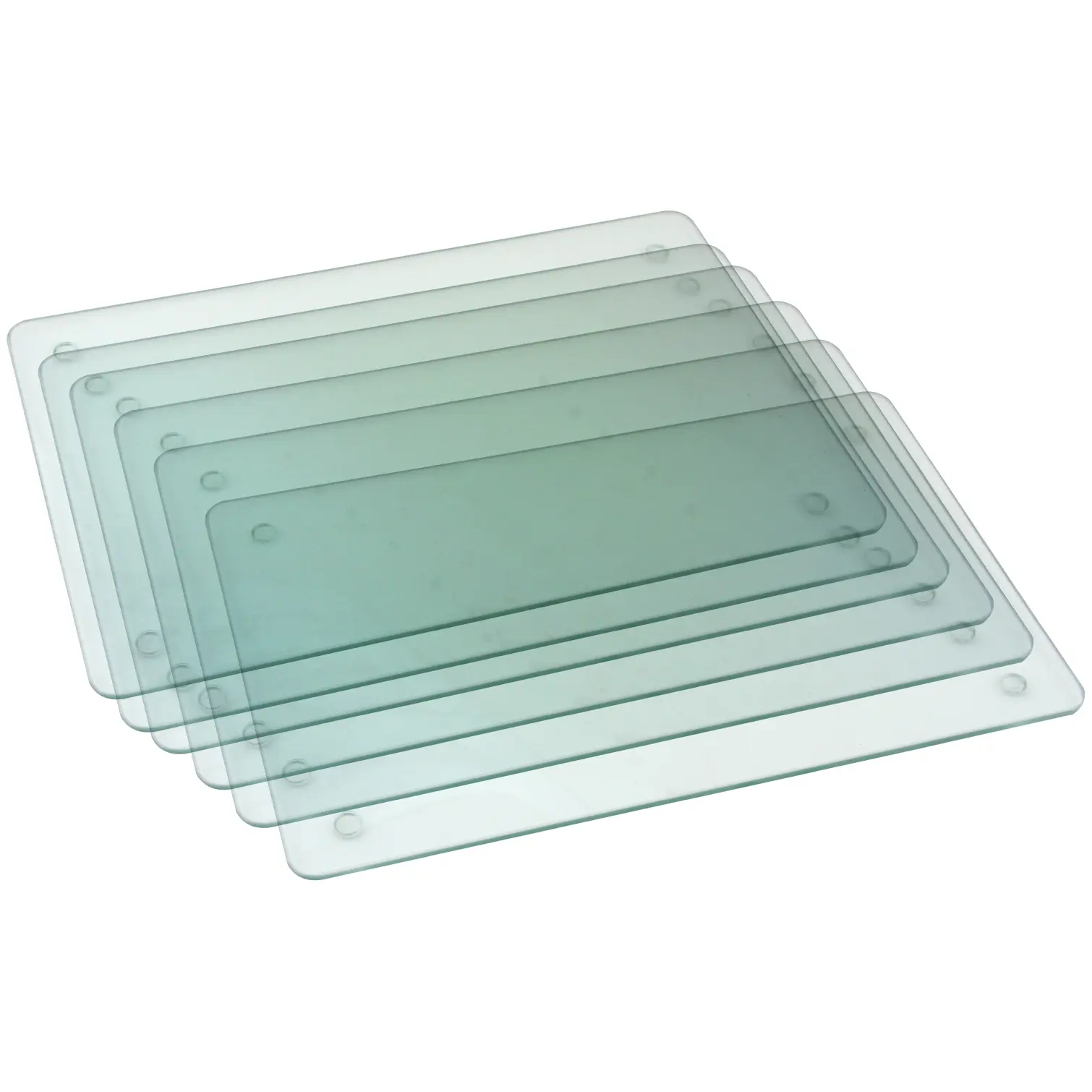 APO0352_4 Apollo Glass Placemats Pack of 6