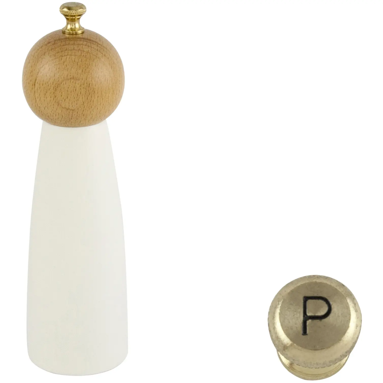 APO0450 Apollo Cream Pepper Mill 20cm