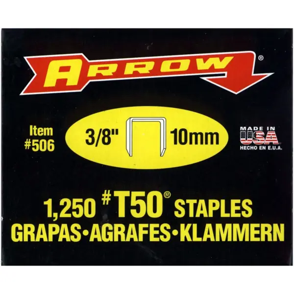 ARR0003 Arrow 10mm T50 Staples