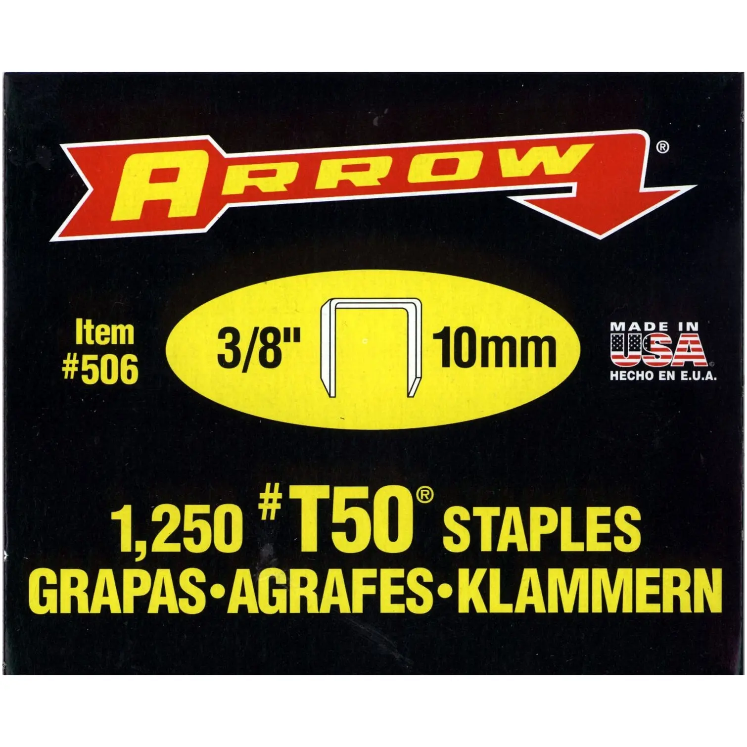 ARR0003 Arrow 10mm T50 Staples
