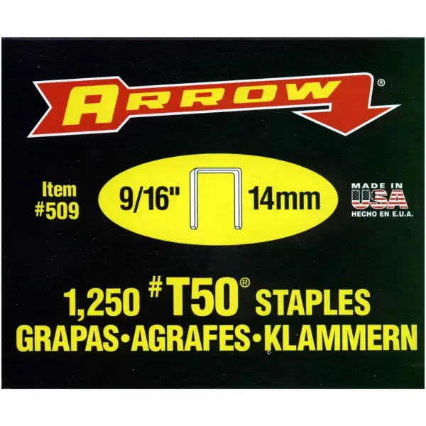 ARR0005 Arrow 14mm T50 Staples