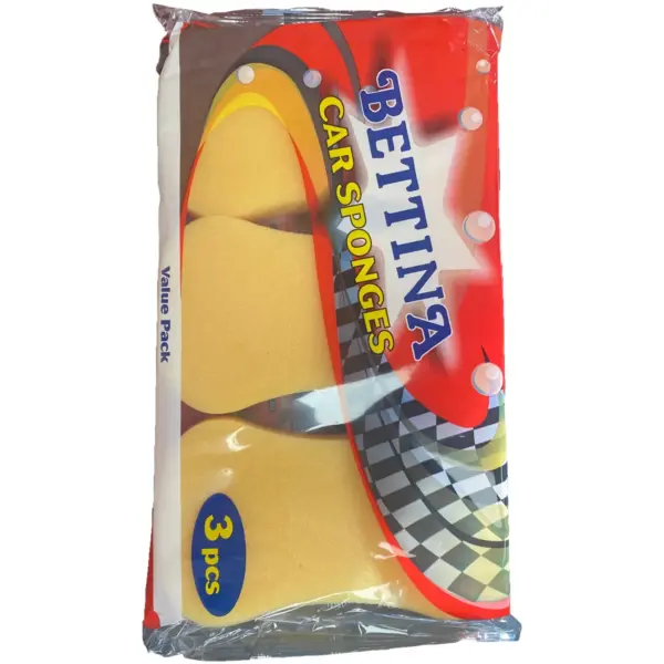 Bettina Car Sponges pk3