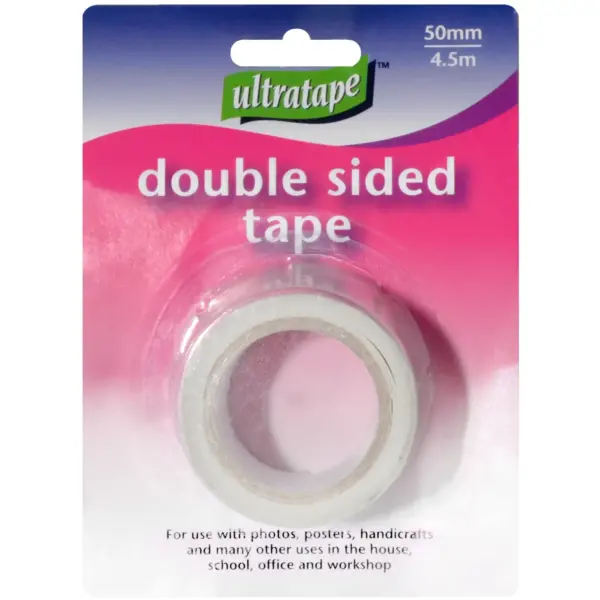 Ultratape Double Sided Tape 50mm x 4.5m
