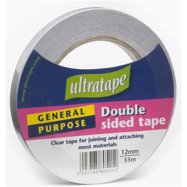 ASL0002 Ultratape Double Sided Tape 12mm x 33m