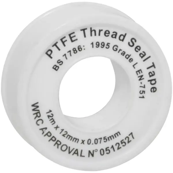ASL0008 Ultratape PTFE Thread Seal Tape 12mm x 12m
