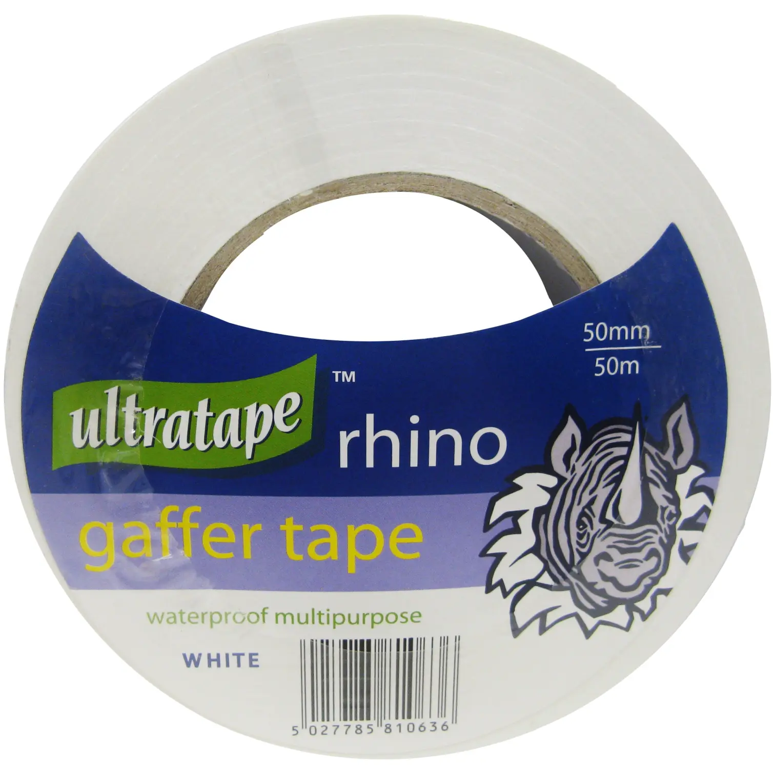 Ultratape Rhino White Gaffer Tape 50mm x 50m