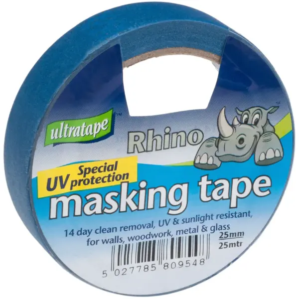 Ultratape Rhino UV Specia Protection Masking Tape 25mm x 25m
