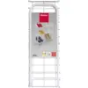 Metaltex White 3 Tier Shoe Rack 64x23x59cm