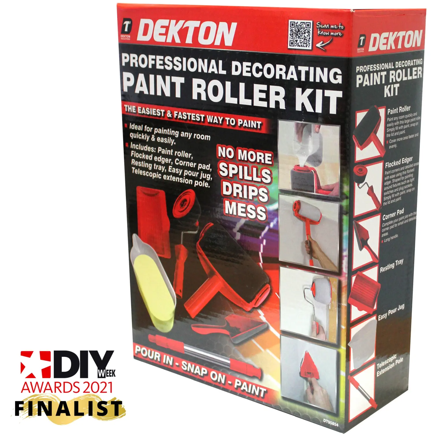 Dekton 6 Piece Paint Tool Kit With Pole