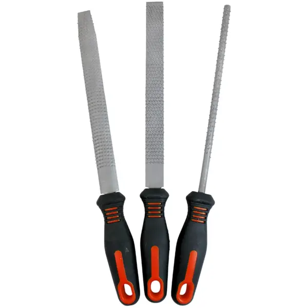 AVN0122 Dekton 200mm Set of 3 Rasp Files