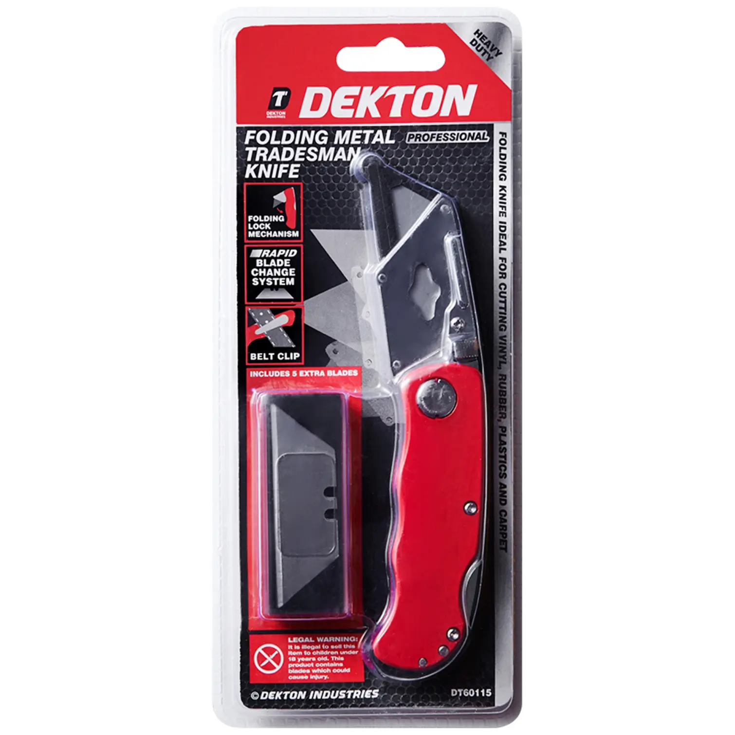 AVN0160_1 Dekton Folding Utility Knife