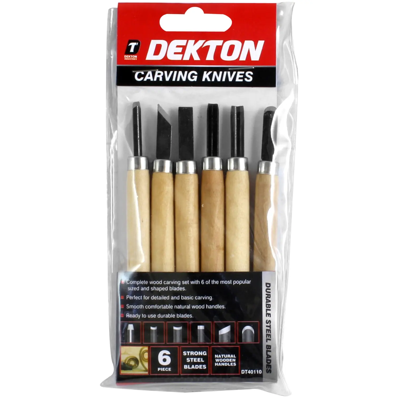Dekton Carving Knife Set of 6