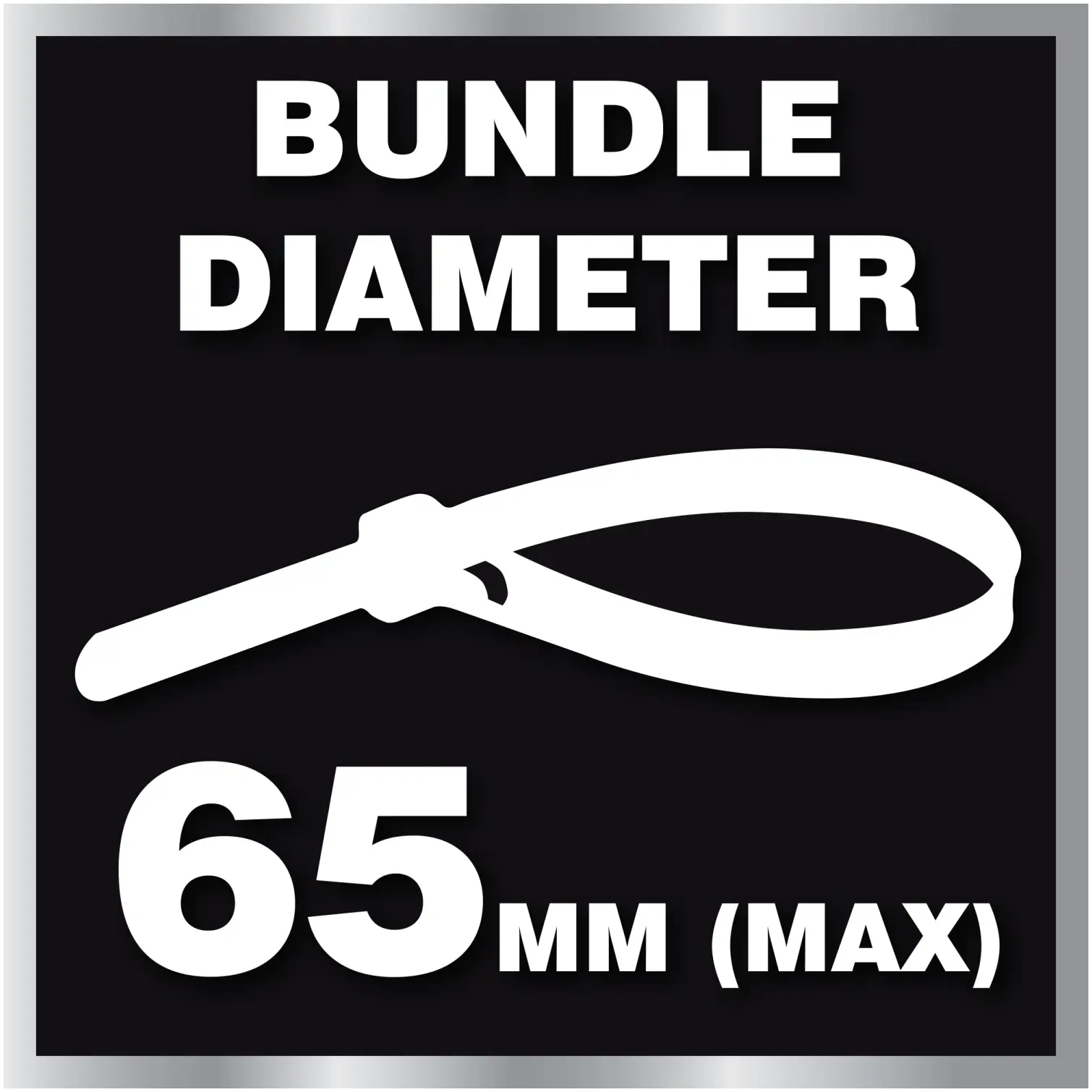 Dekton High Vis Cable Ties pack of 50