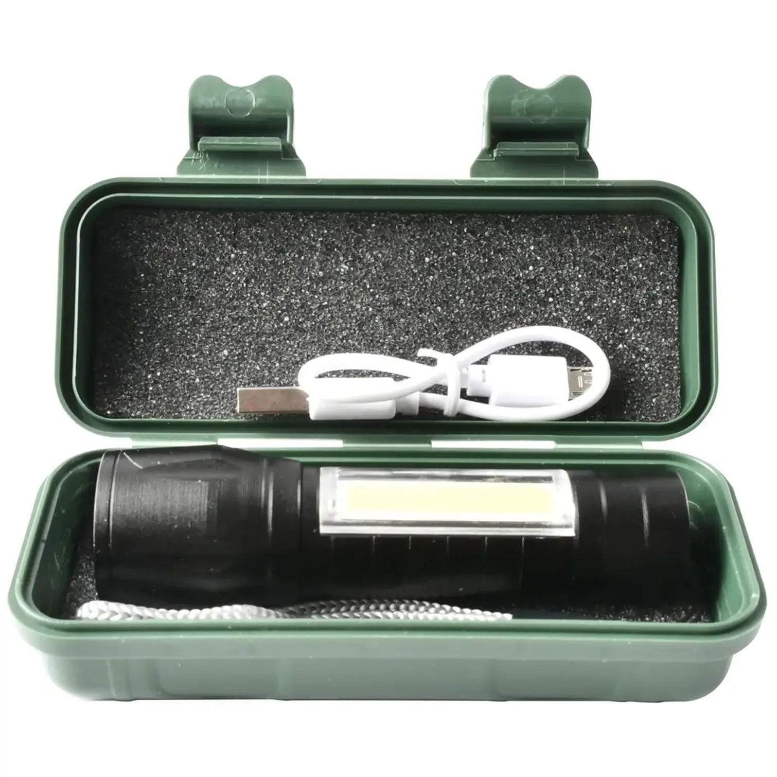Dekton LED Flashlight Rechargeable