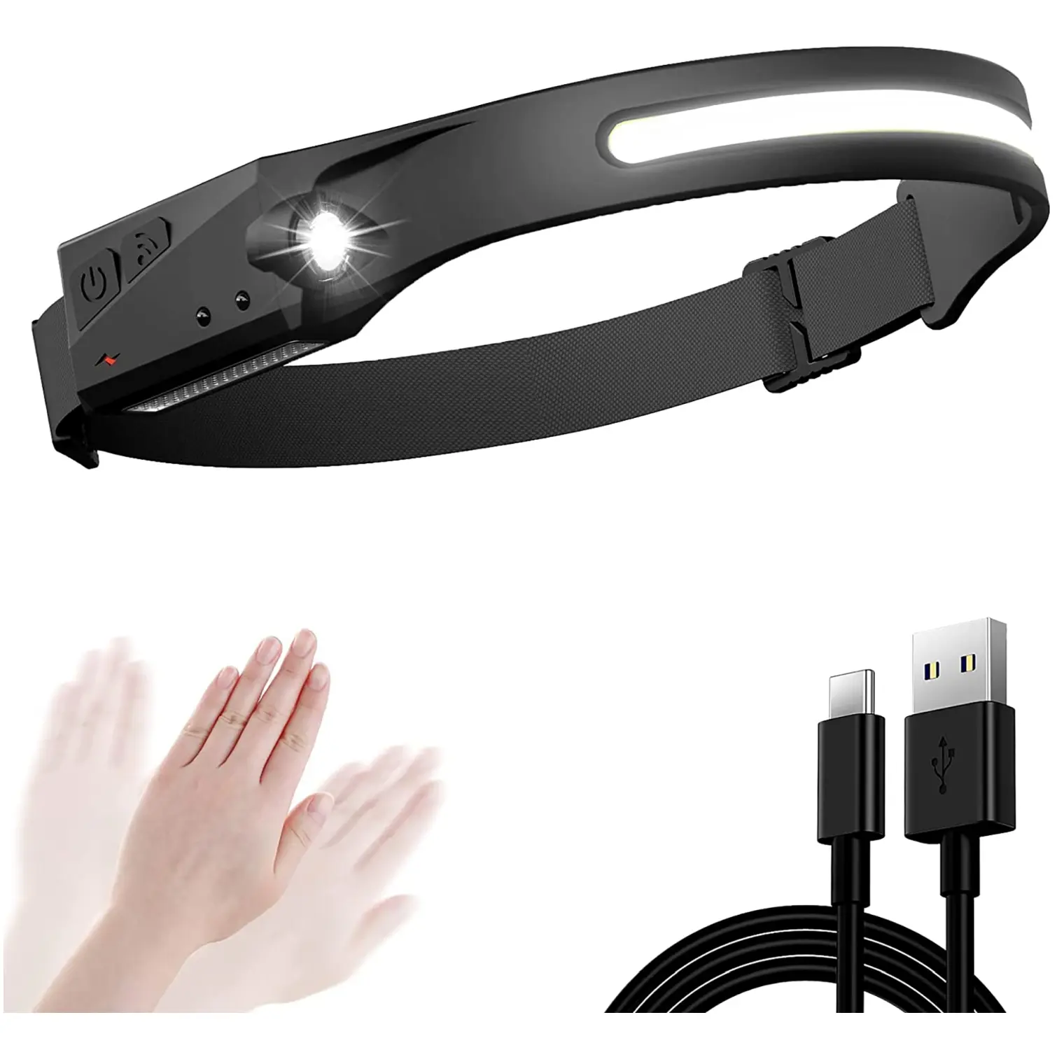 AVN0240_4 Dekton Rechargeable Head Torch