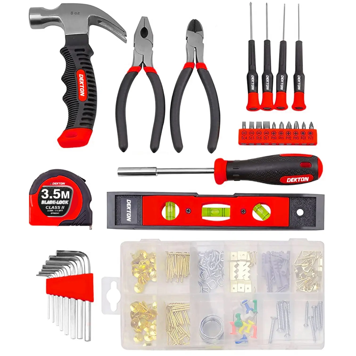 Dekton 30 Piece DIY Tool Kit