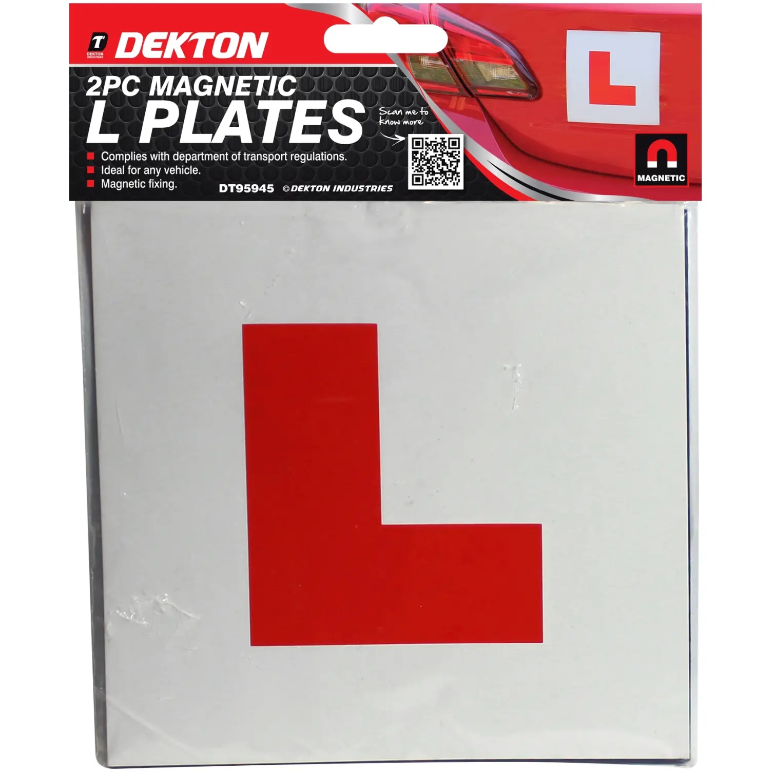 AVN0332_1 Dekton L Plates Magnetic pack of 2
