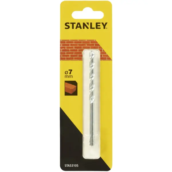 Stanley Masonry Drill Bit 7mm x 100mm