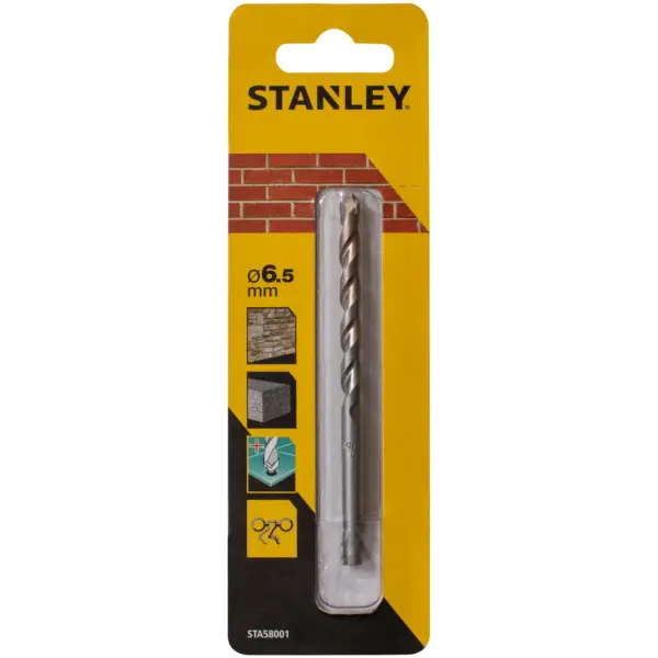 Stanley HiTech Masonry Bit 6.5mm x 100mm