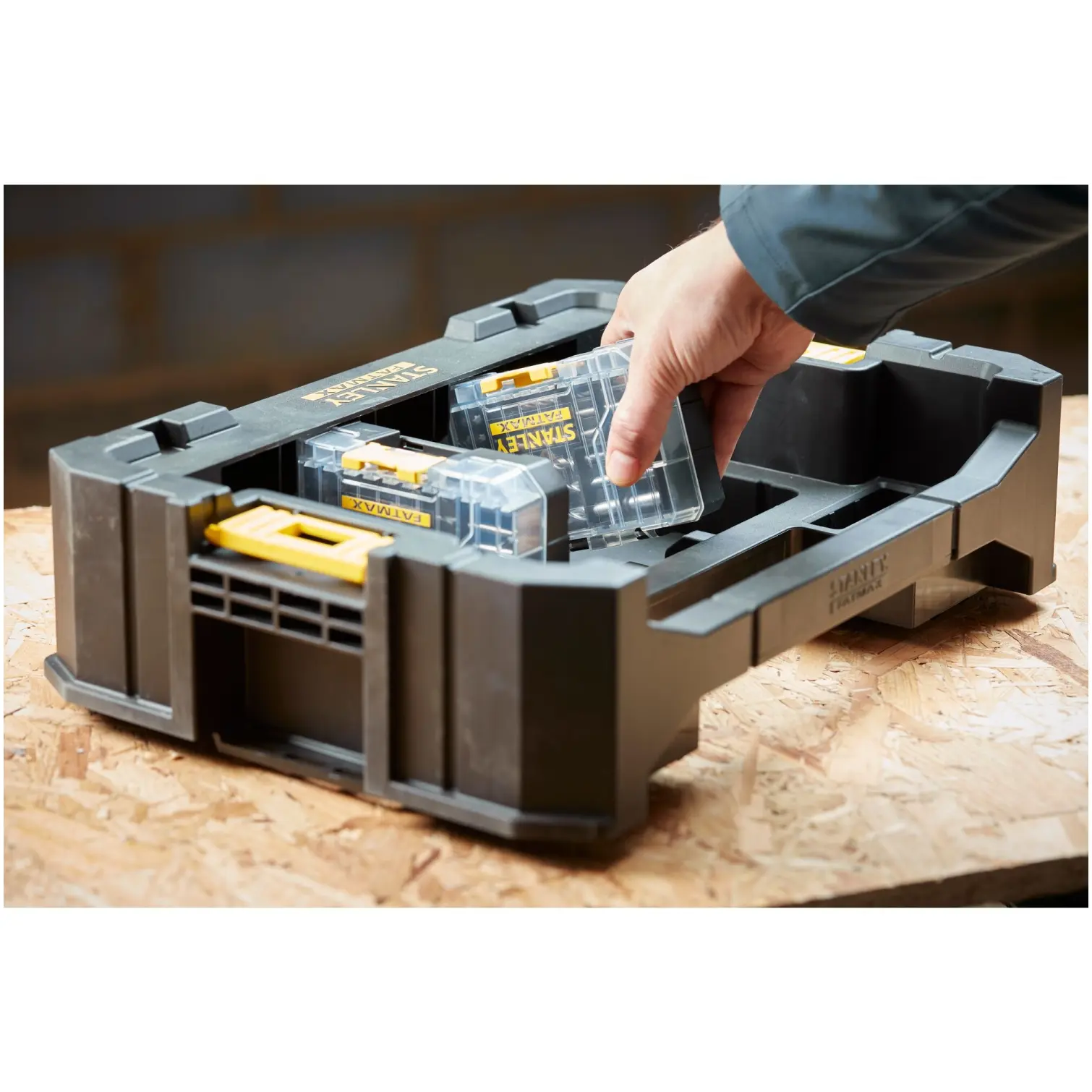 BDA1332_2 Stanley FatMax Drill Bit Mixed Set of 14