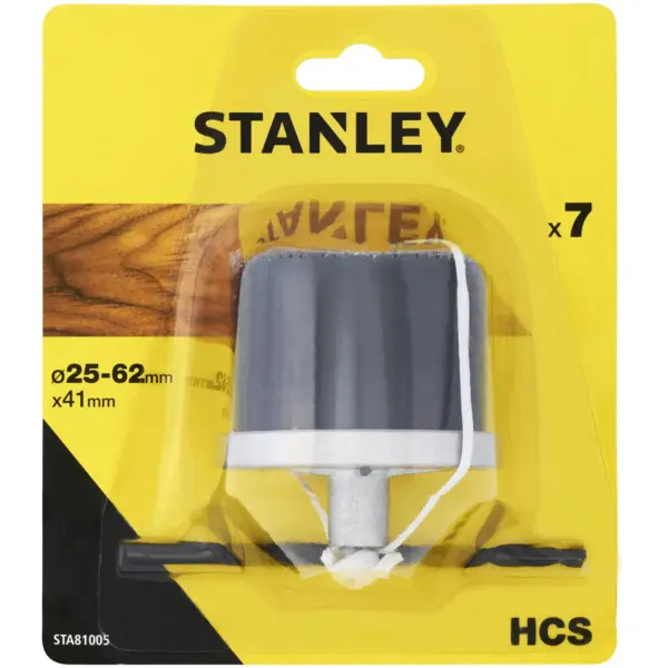 BDA1920 Stanley Fatmax HCS Holesaw Set 25-62mm Pack of 7